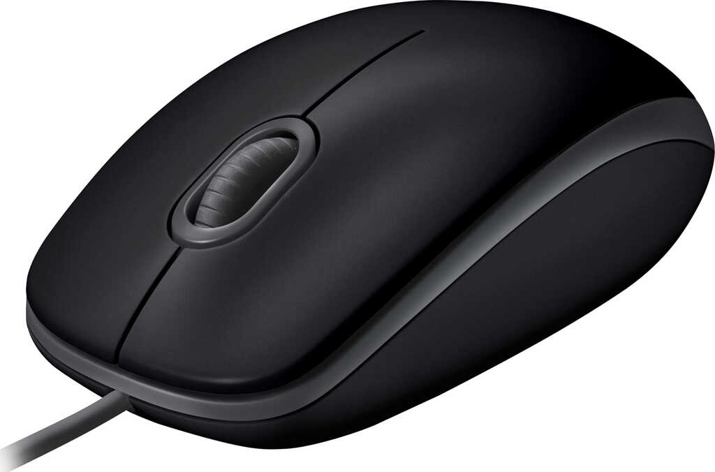 Logitech OEM B110 Mouse schwarz&comma; Maus&comma; beidh&auml;ndig