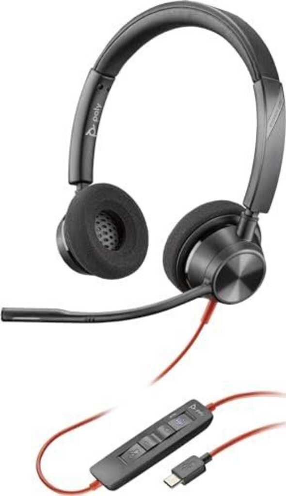 HP&sol;Poly Blackwire 3320&comma; Kopfh&ouml;rer On-Ear&comma; USB-C&comma;