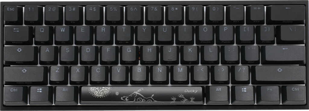 Ducky Mecha Mini PBT schwarz&comma; Layout&colon; DE&comma; mechanisch&comma;