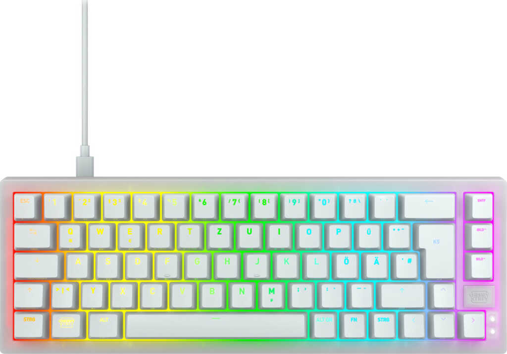 Cherry Xtrfy K5V2 Compact&comma; Layout&colon; DE&comma; mechanisch&comma;