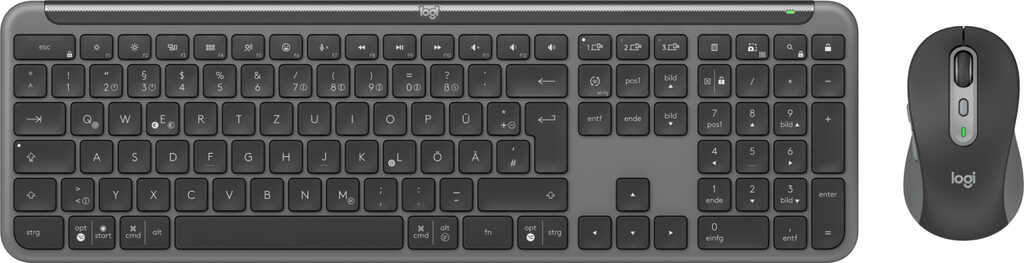 Logitech MK950 Signature Slim Combo for Business Graphite&comma;