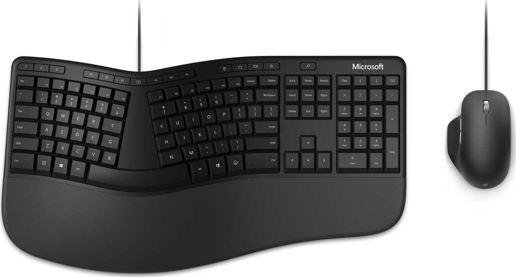 Microsoft Ergonomic Desktop&comma; USB&comma; DE