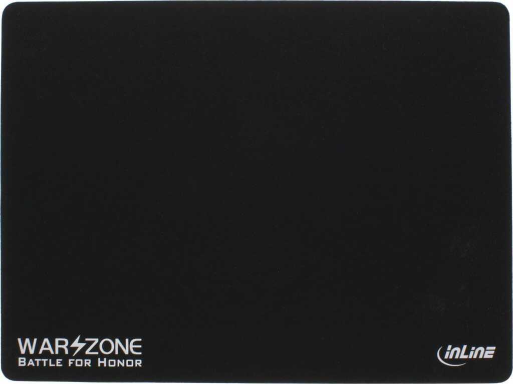 InLine Mauspad Soft Gaming Pad 350x260x3mm&comma; schwarz