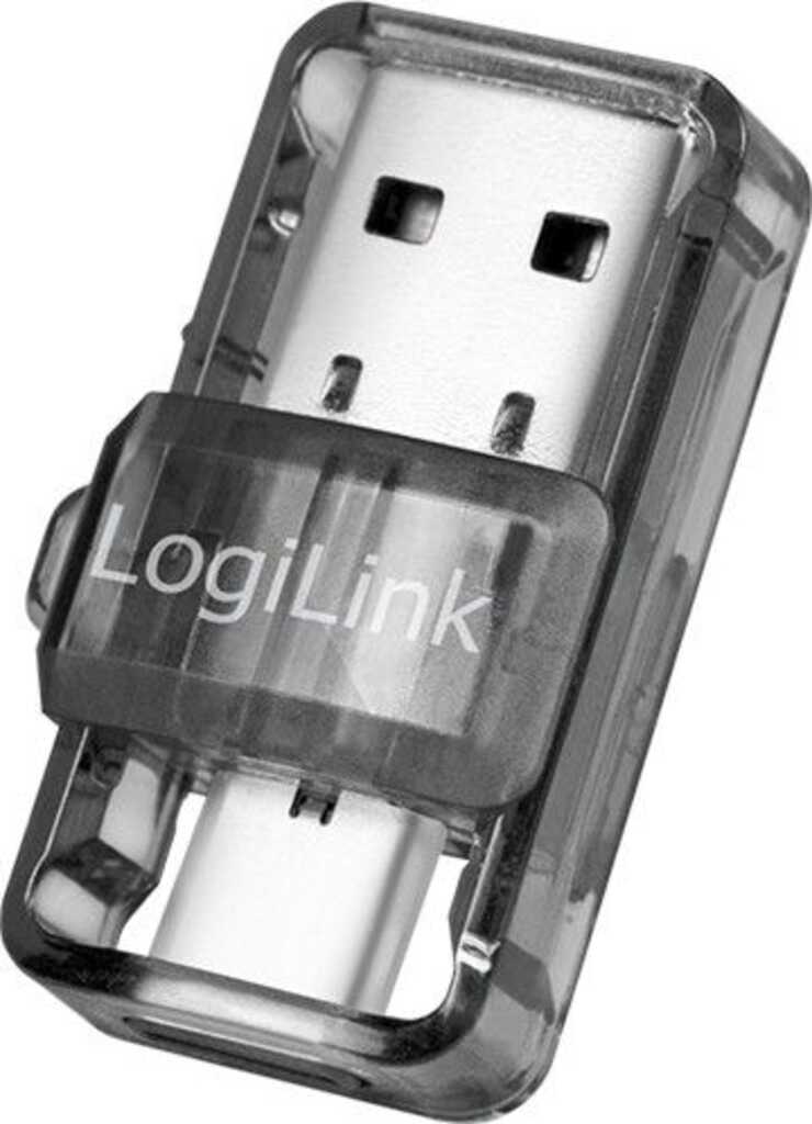 LogiLink Bluetooth 5&period;0 Adapter&comma; USB-C 3&period;0&sol;USB-A 3&period;0 &lbrack;Stecker&rsqb;