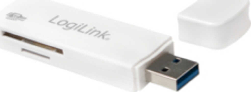 LogiLink Dual-Slot-Cardreader &amp; Writer&comma; USB 3&period;0