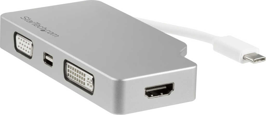 StarTech USB-C auf VGA&sol;DVI&sol;HDMI&sol;Mini DisplayPort Adapter