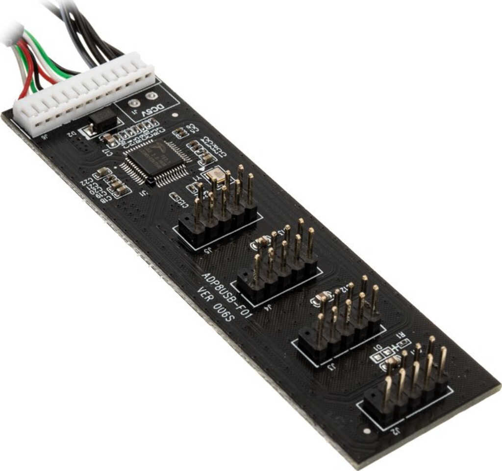 Kolink interne USB 2&period;0 Hub-Karte&comma; 4-Port&comma;