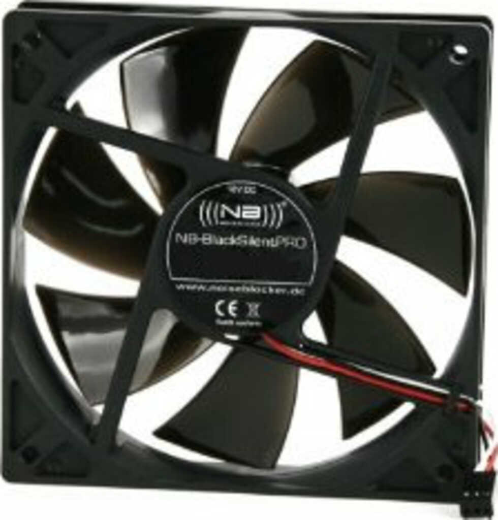Noiseblocker NB-BlackSilentPRO PL-1&comma; 120x120x25mm L&uuml;fter