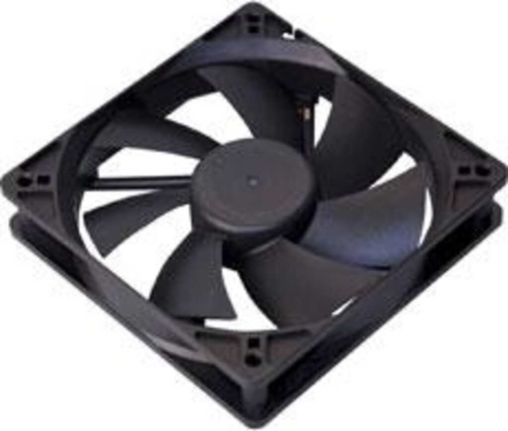 Akasa Black Fan Series 120mm&comma; 120x120x25mm&comma; 60&period;3-179&period;2m&sup3;&sol;h&comma;