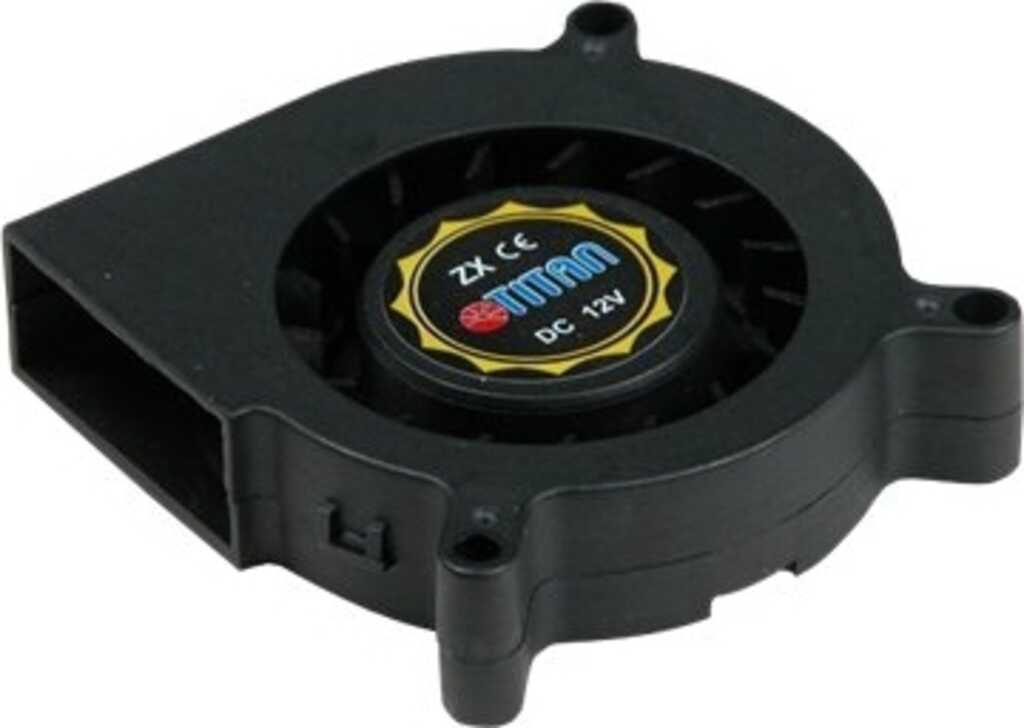 Titan TFD-B6015M12B&comma; radial&comma; kugelgelagert 60x60x15mm L&uuml;fter