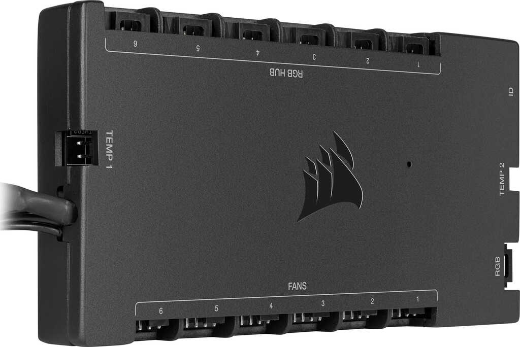 Corsair iCUE Commander Core XT, Licht- und Lüftersteuerung