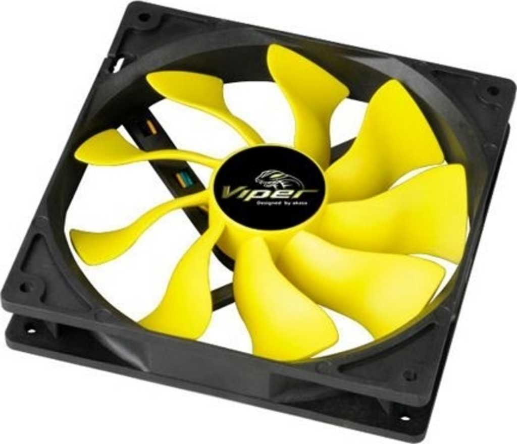Akasa Ultra Quiet Viper Series 140mm&comma; 140x140x25mm&comma; 187&period;9m&sup3;&sol;