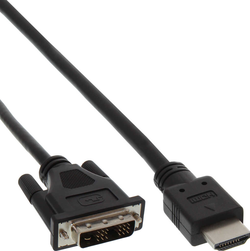 1m HDMI&sol; DVI-Kabel Stecker&sol; Stecker