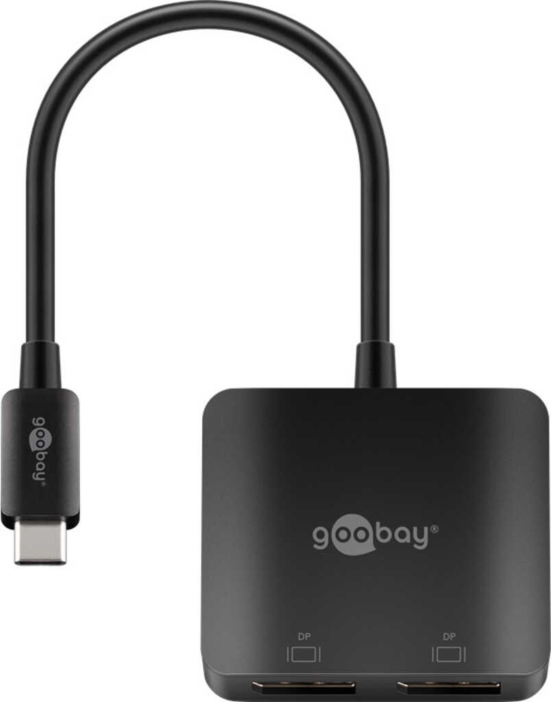 USB-C-Adapter &gt; 2x DisplayPort