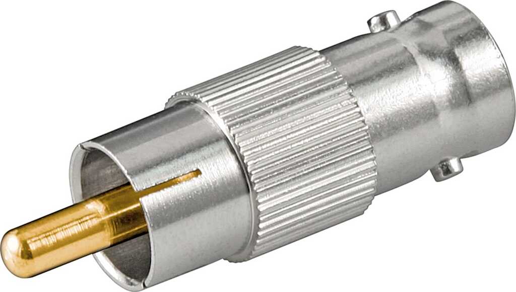 goobay Adapter BNC-Kupplung &gt; Cinchstecker