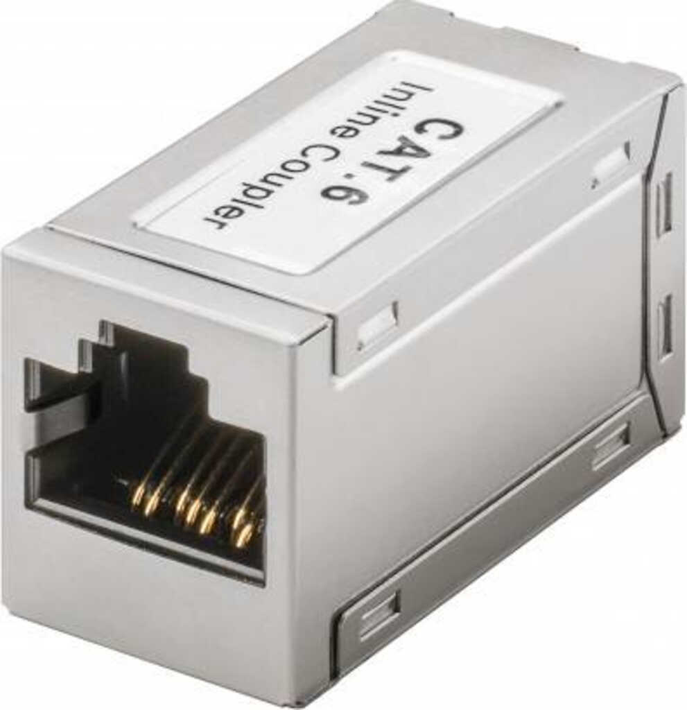 Cat&period;6 Modularkupplung&comma; RJ45 Buchse &gt; RJ45 Buchse goobay