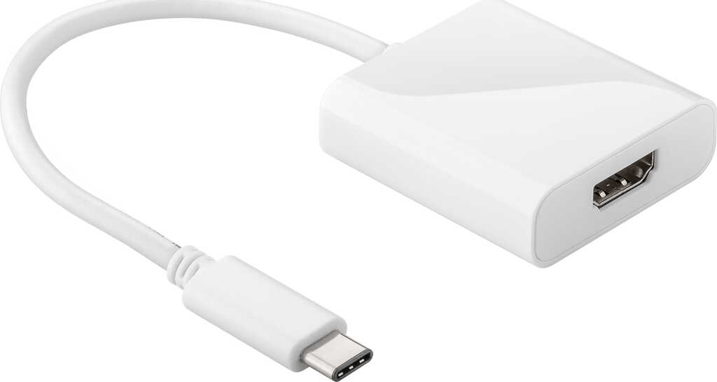 goobay USB Adapter USB-C&sol; USB 3&period;1 - HDMI Buchse bis 4K Aufl&ouml;