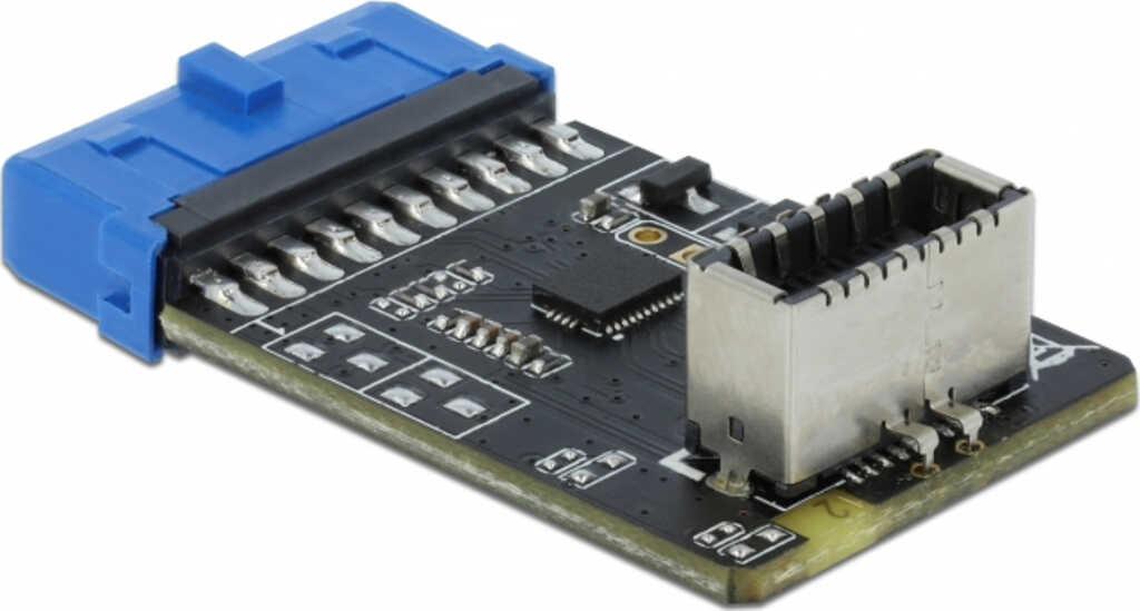 USB 3&period;2 Gen 1 Adapter Pfostenbuchse zu intern Key A Buchse