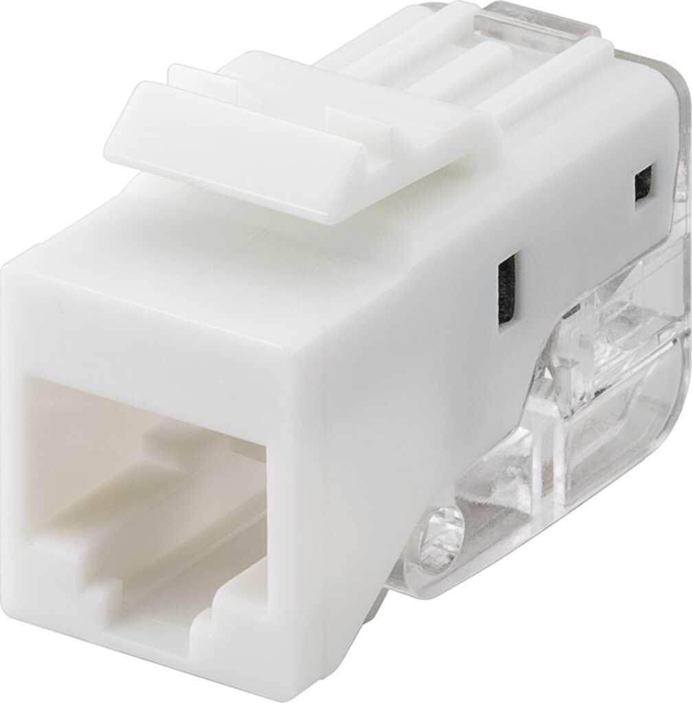 goobay Keystone Modul RJ45 CAT 5e&comma; UTP RJ45-Buchse&comma;