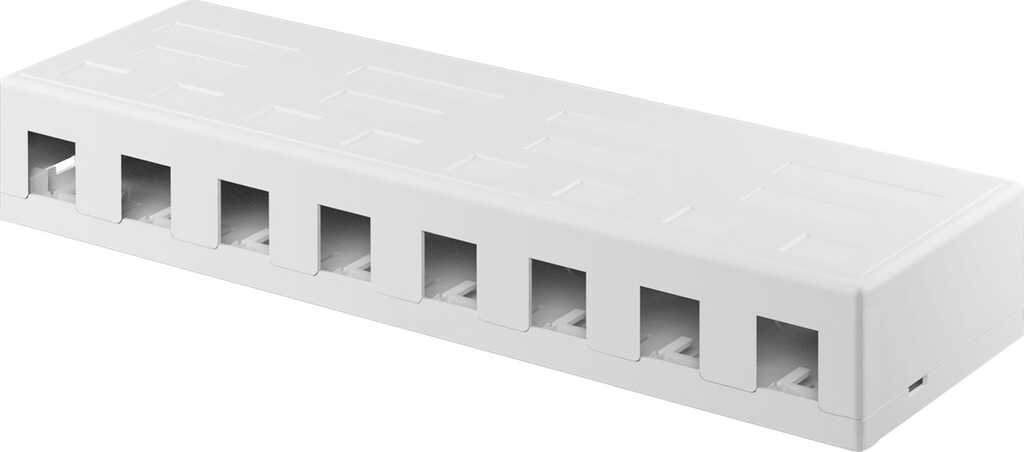 goobay Keystone Leergeh&auml;use 8-port