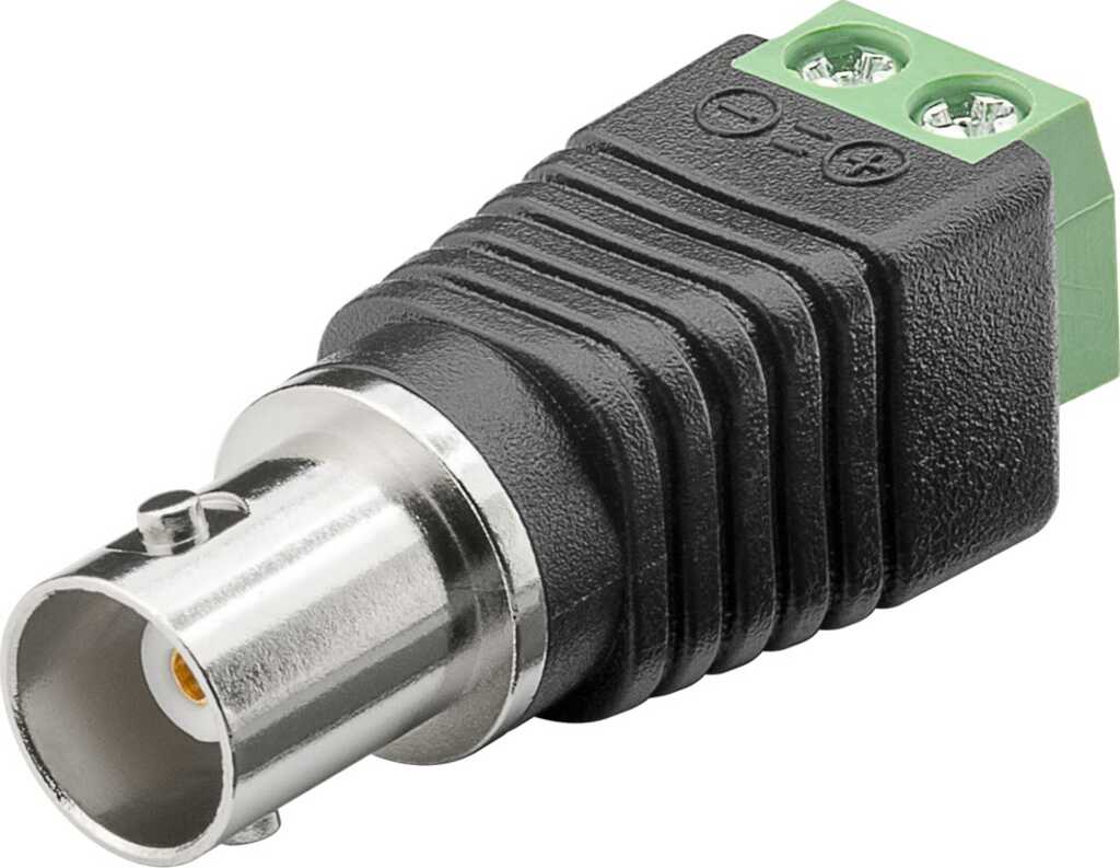 goobay Terminal Block 2-pin &gt; BNC-Buchse