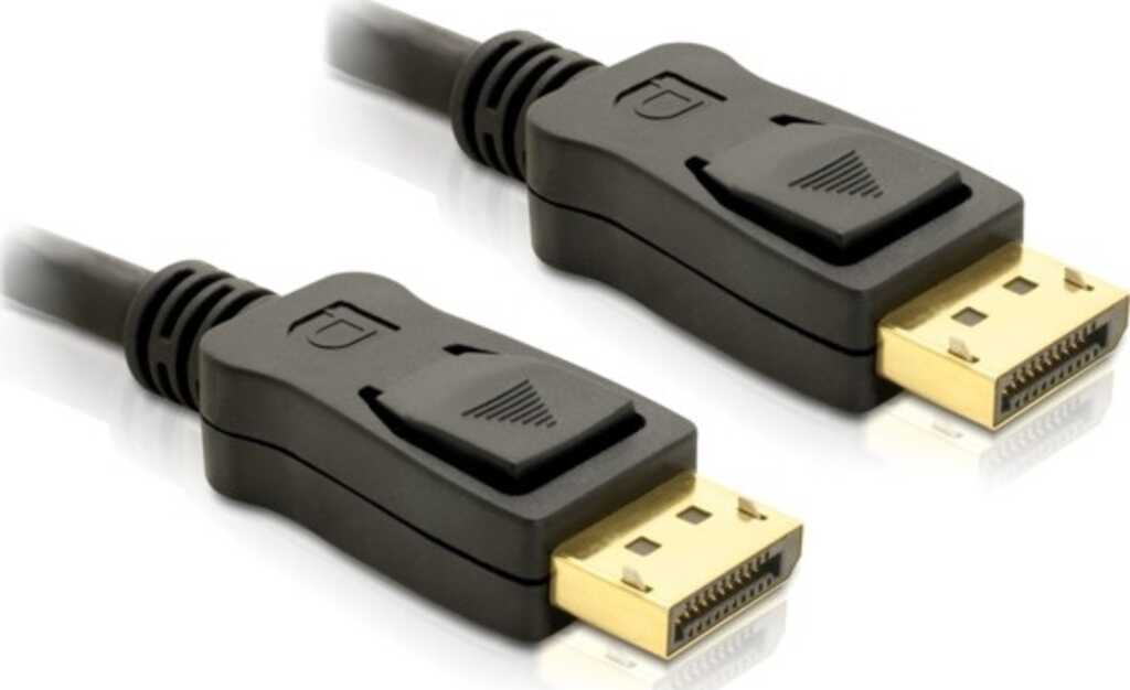 1m DisplayPort-Kabel Stecker&sol; Stecker Delock