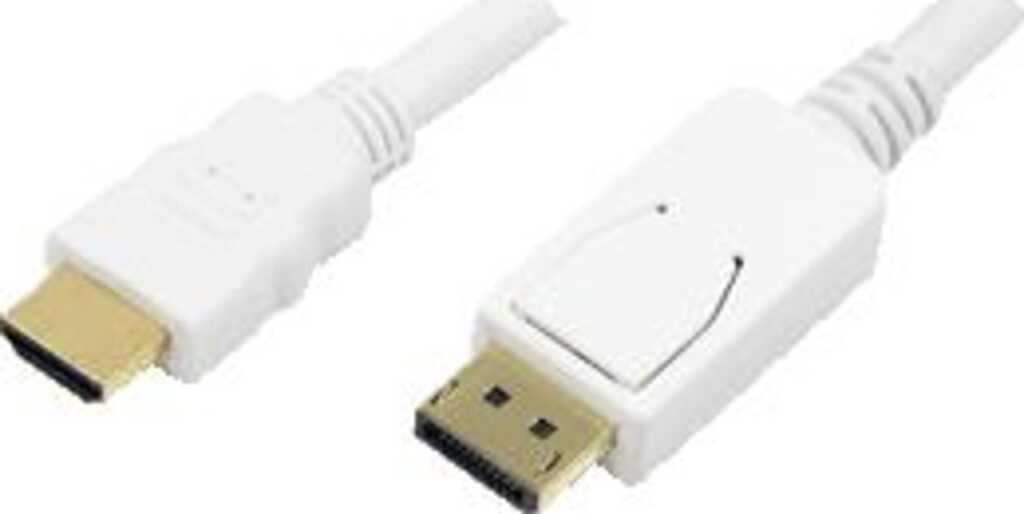 2m DisplayPort &gt; HDMI-Kabel Stecker&sol; Stecker LogiLink