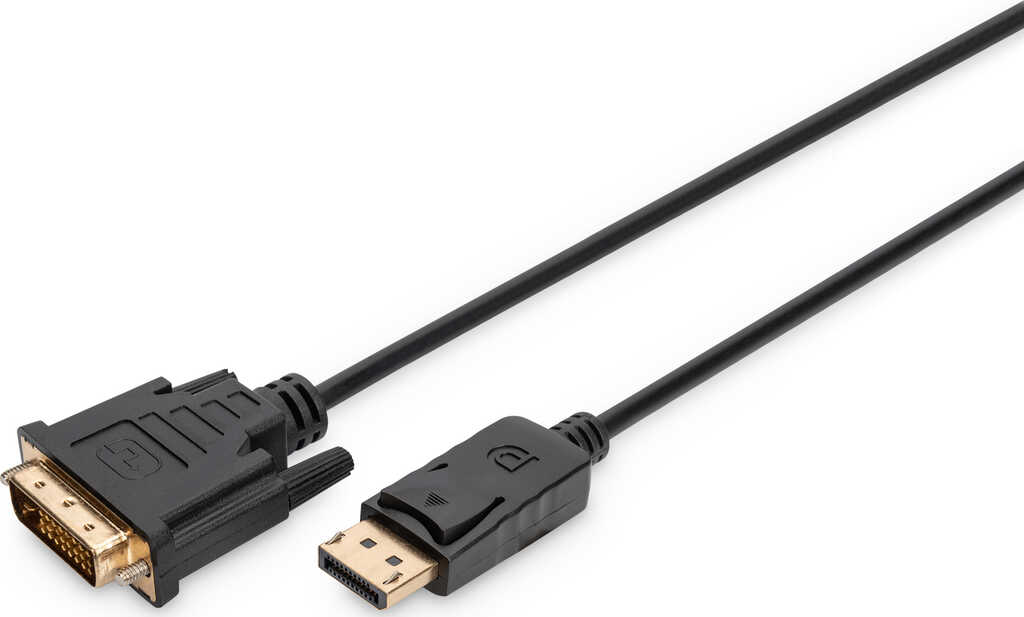 3m DisplayPort &gt; DVI-Kabel Stecker&sol; Stecker DIGITUS