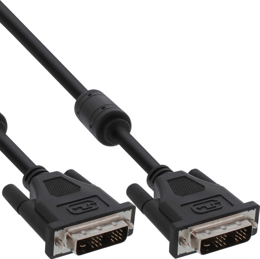 2m DVI-D-Kabel Stecker&sol; Stecker InLine