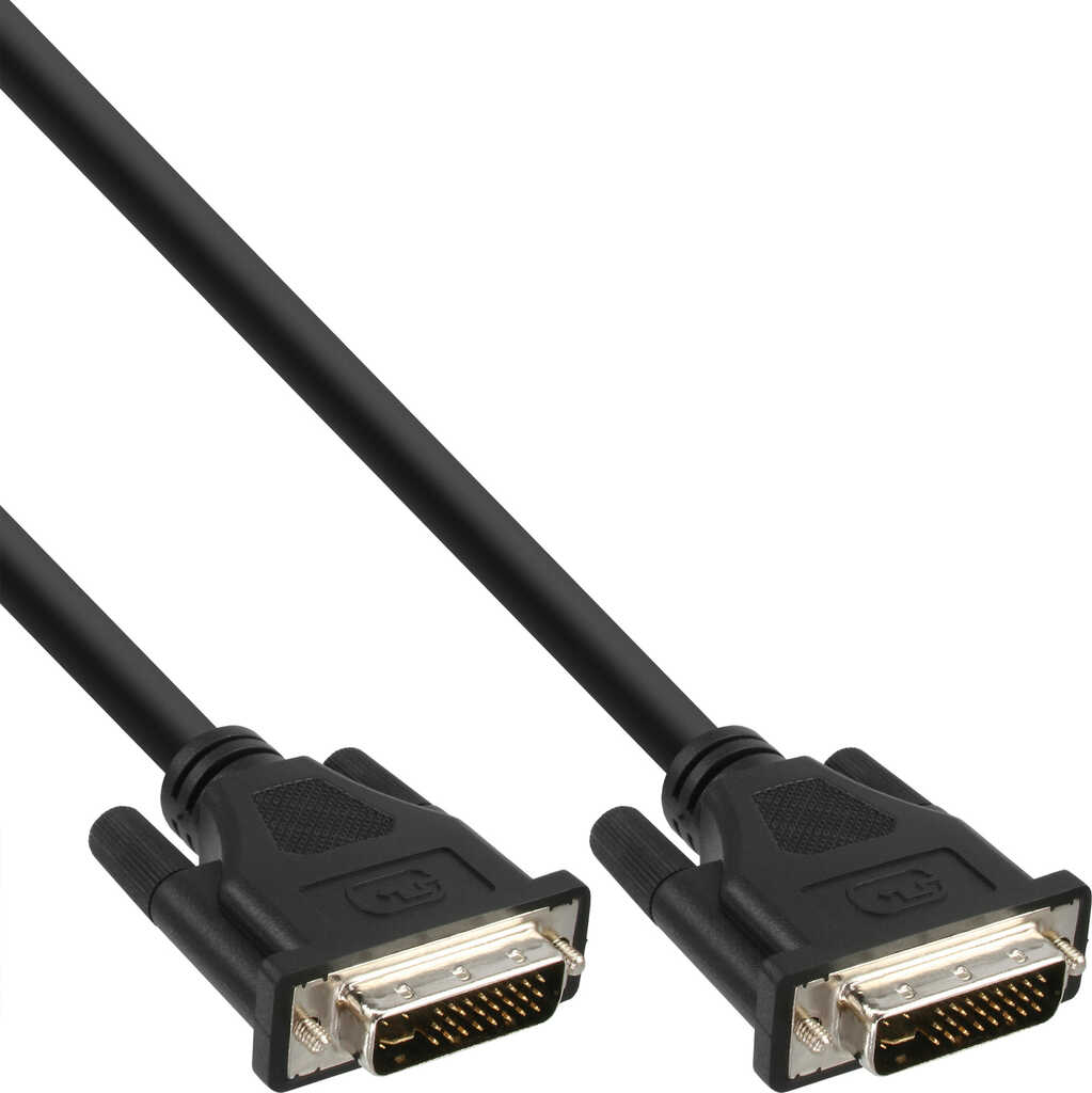 0&comma;3m InLine DVI-D digital&sol;analog -24&plus;5 Stecker&comma; Dual Link