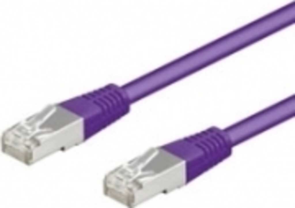 0&comma;5m Patchkabel Cat&period;5e SF&sol;UTP violett