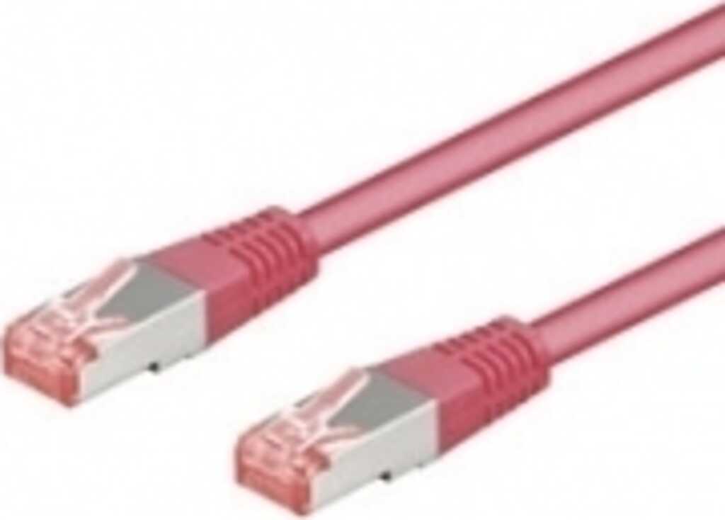 2m Patchkabel Cat&period;6 S&sol;FTP magenta