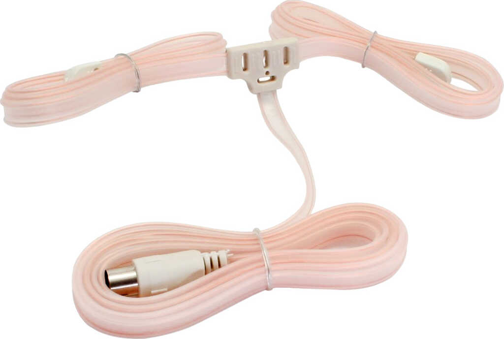 Wurfantenne&comma; Dipol&comma; f&uuml;r UKW mit IEC Kupplung 75Ohm
