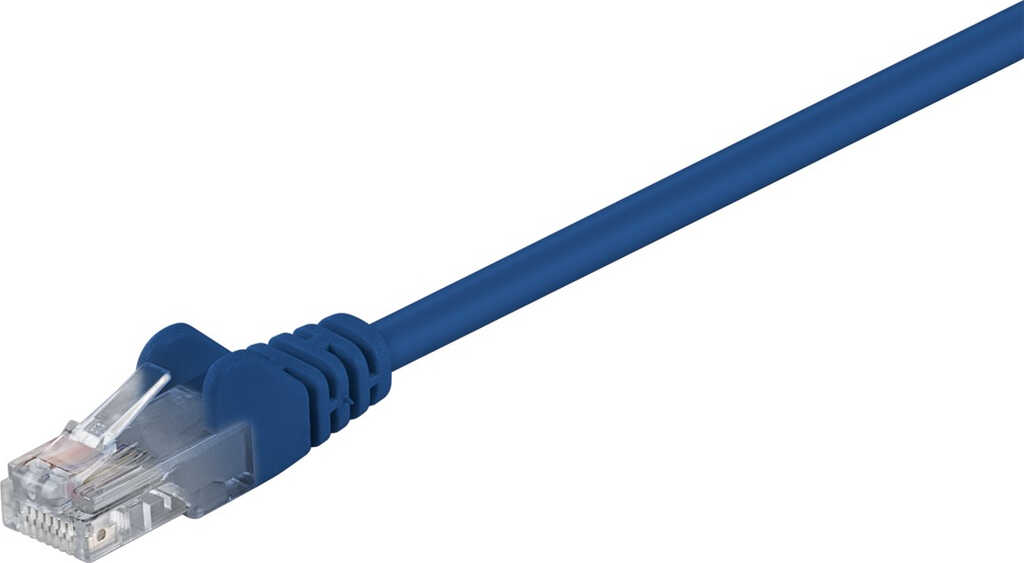 0&comma;5m Patchkabel Cat&period;5e U&sol;UTP blau