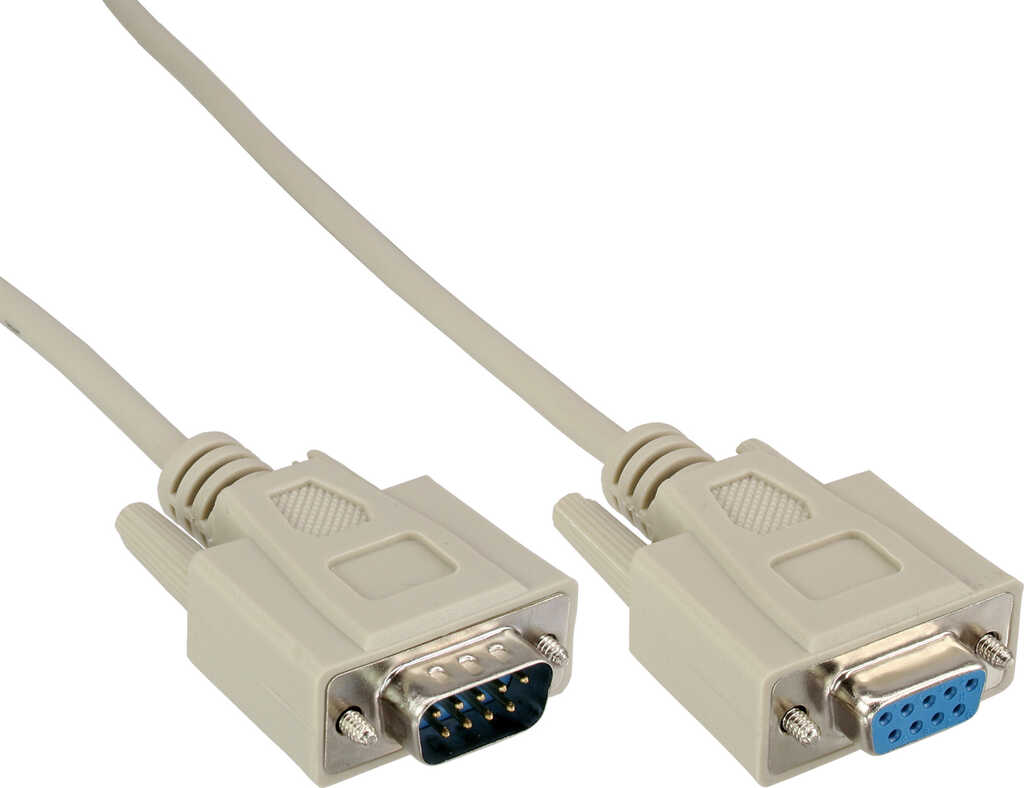 7m Serielle Verl&auml;ngerung&comma; 9pol Stecker &sol; Buchse