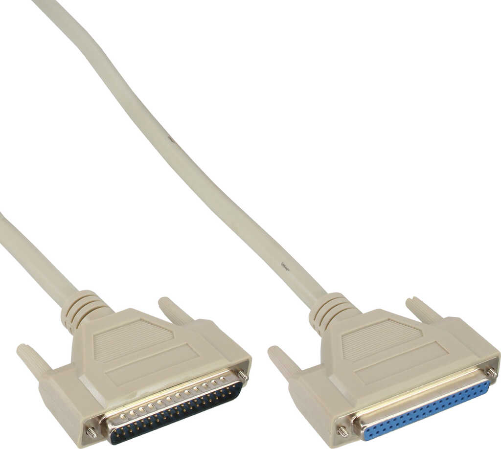 3m Serielle Verl&auml;ngerung&comma; 37pol Stecker &sol; Buchse&comma; 1&colon;1 belegt