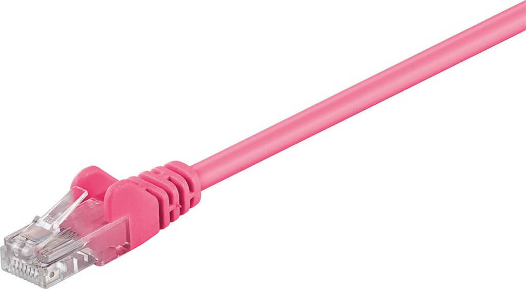 0&comma;25m Patchkabel Cat&period;5e U&sol;UTP magenta