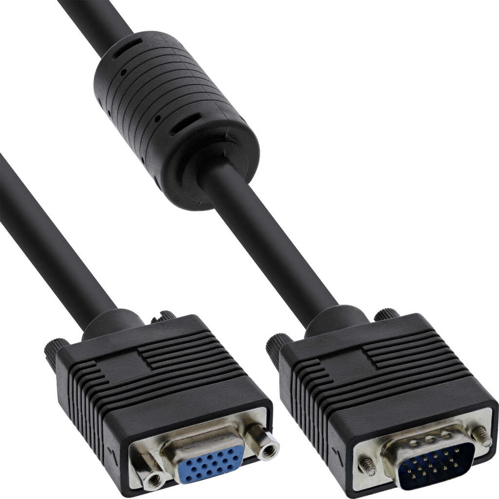 3m S-VGA Verl&auml;ngerung&comma; 15pol HD Stecker &sol; Buchse&comma; schwarz