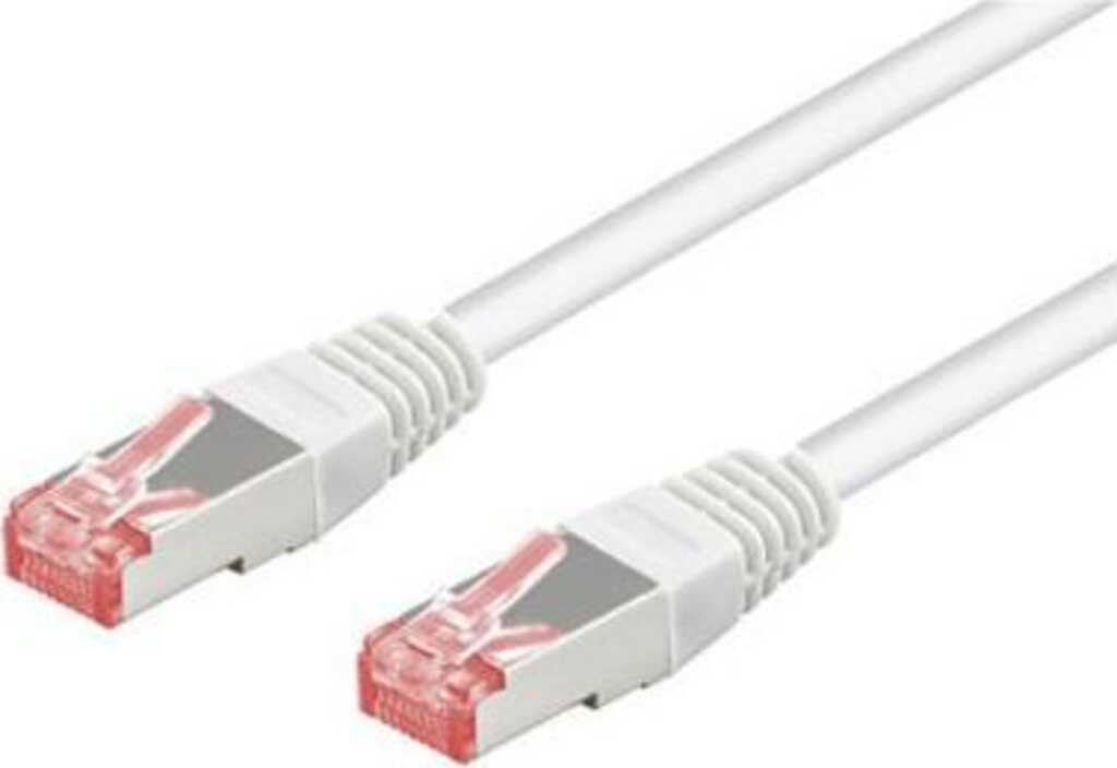 7&comma;5m Patchkabel Cat&period;6 S&sol;FTP weiss