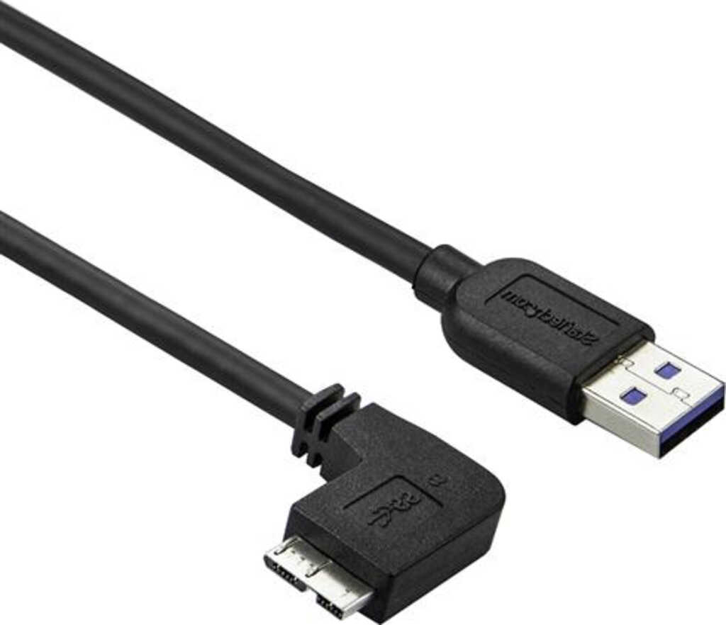 2m USB 3 0 Kabel auf Micro USB links gewinkelt günstig bei