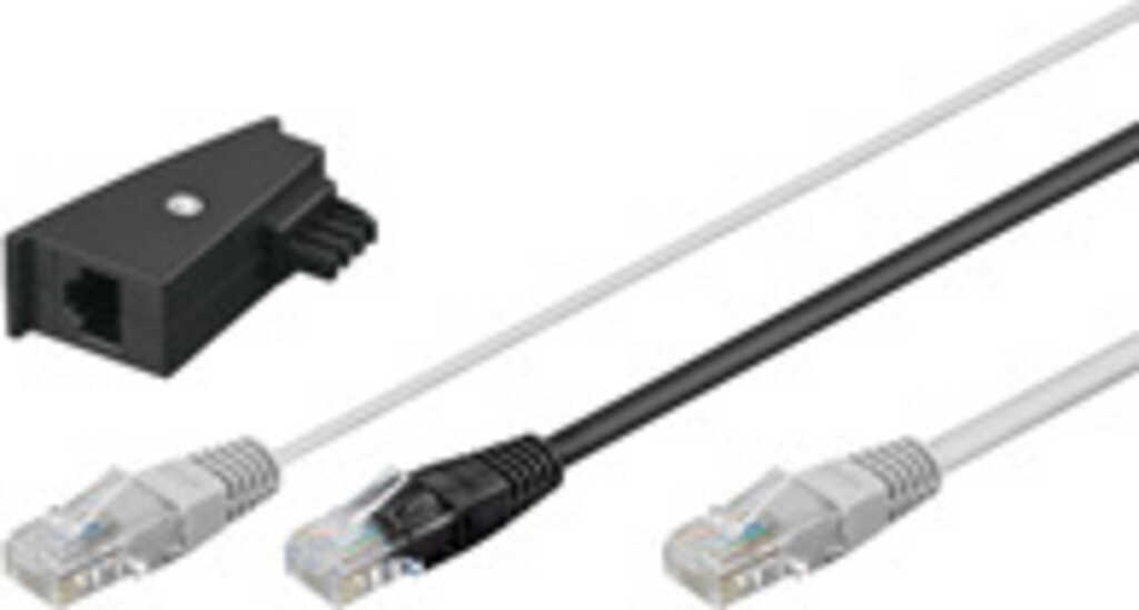 3m Anschlusskabelset speziell f&uuml;r DSL-Router Fritzbox