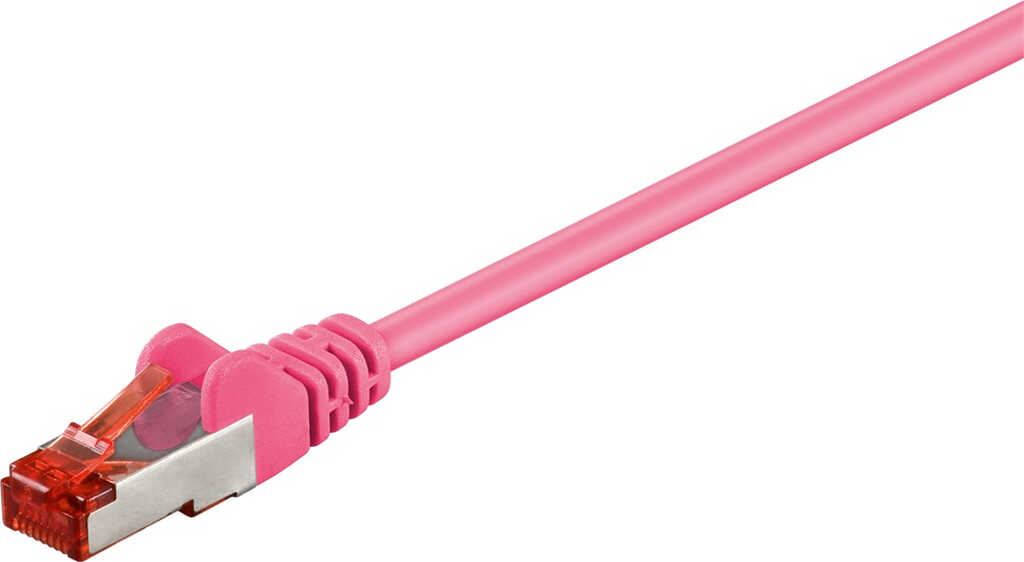 1m Patchkabel Cat&period;6 S&sol;FTP magenta