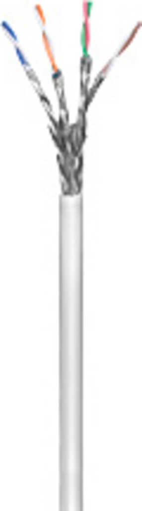 305m Netzwerkkabel Cat&period;6 S&sol;FTP goobay 4x2xAWG23&sol;1 grau