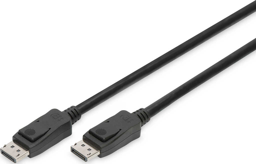 DIGITUS DisplayPort Kabel 3m DP St&sol;St m&sol;Verriegelung UHD 8K
