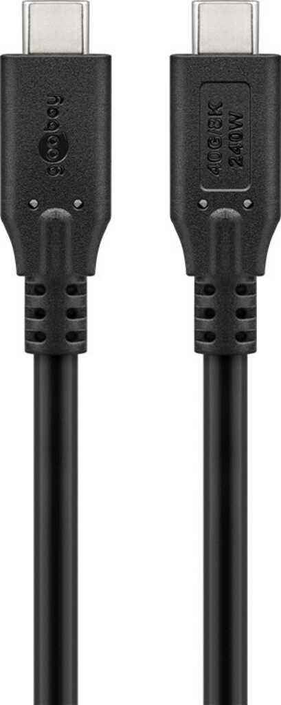 1&comma;5m USB 4&period;0-Kabel 240W&comma; USB-C-Stecker &gt; USB-C-Stecker