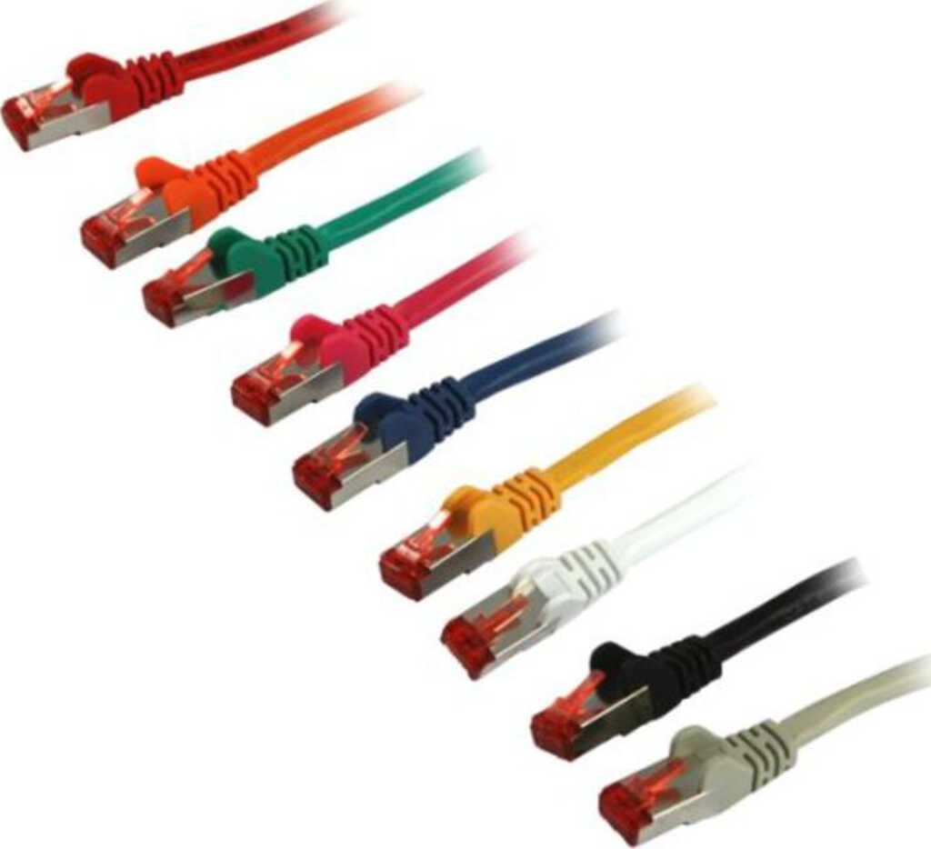 7&period;5m Patchkabel Cat&period;6 S&sol;FTP schwarz