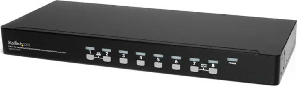 StarTech 8-Port USB KVM Switch-Set mit OSD