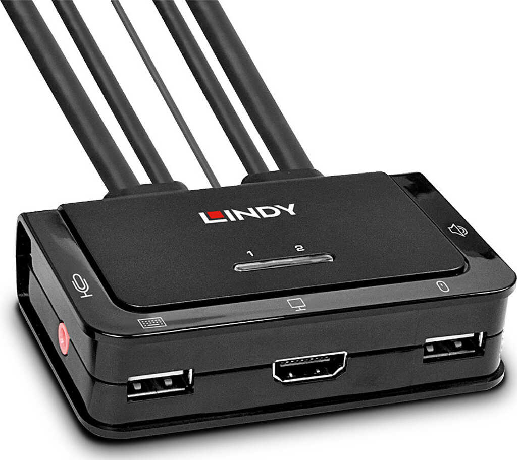 Lindy 42340&comma; 2-fach KVM-Switch