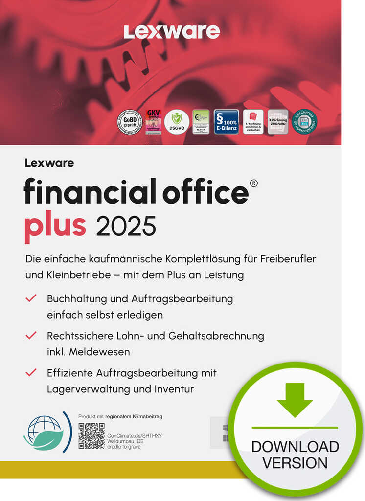 Lexware Financial Office Plus 2025&comma; ESD