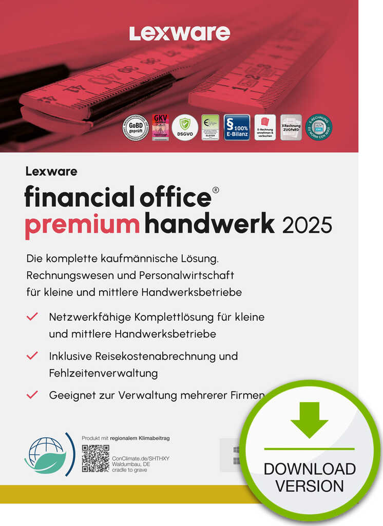 Lexware Financial Office Premium Handwerk 2025 -